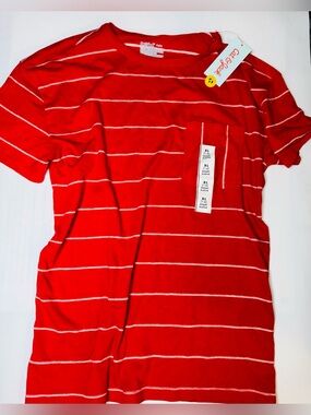 Cat & Jack kids size 14 striped tee